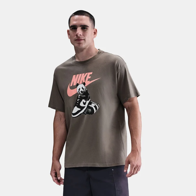 نايكي تيشيرت رياضي بطبعة للرجال