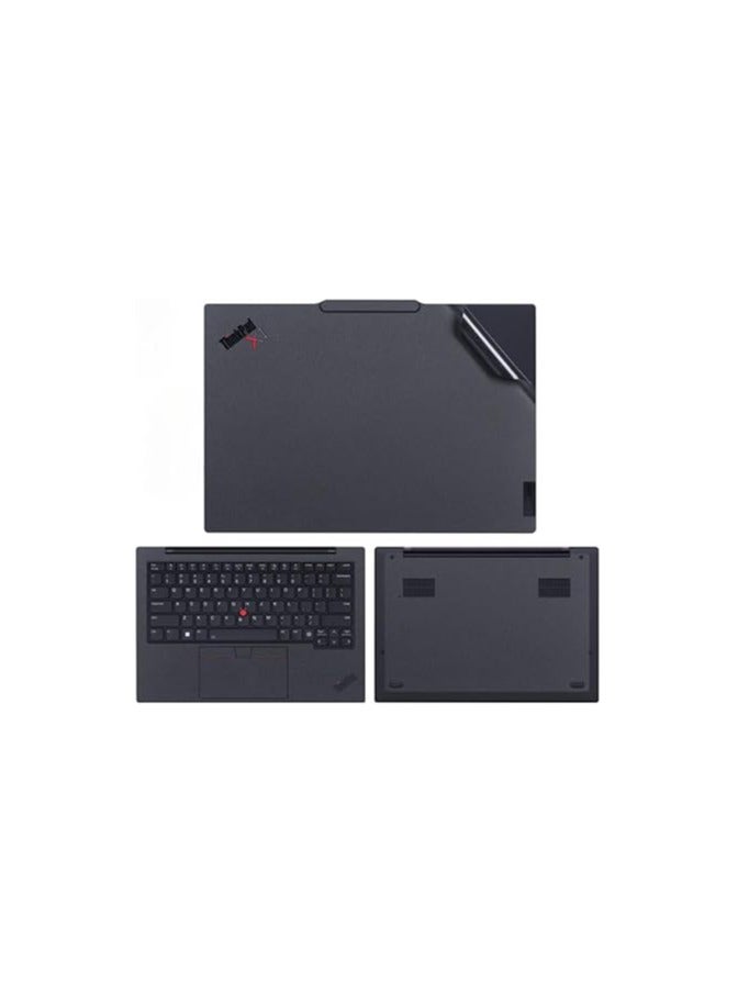 General Laptop Decal Cover Compatible with Lenovo Thinkpad X1 Carbon Gen 12 2024 Laptop Notebook Anti-Scratch Sticker Three Sided Notebook Film Laptop Film  - Image 1