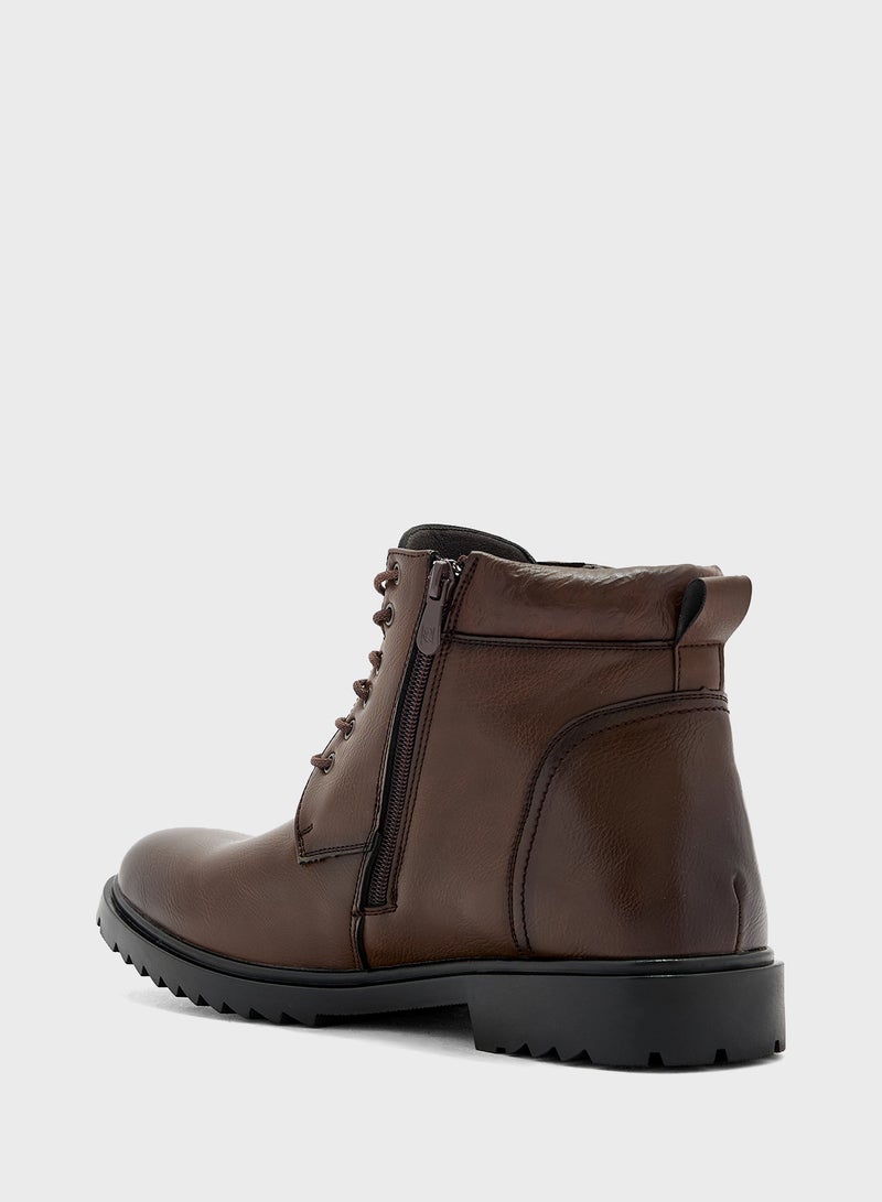Robert Wood Casual Biker Boots  - Image 3