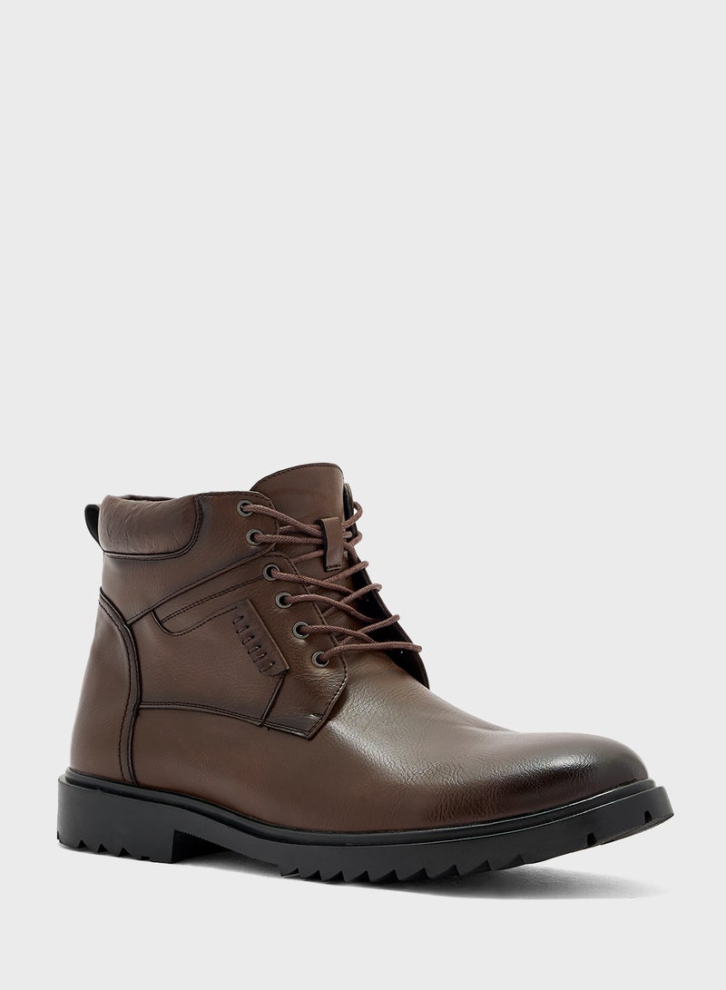 Robert Wood Casual Biker Boots  - Image 2