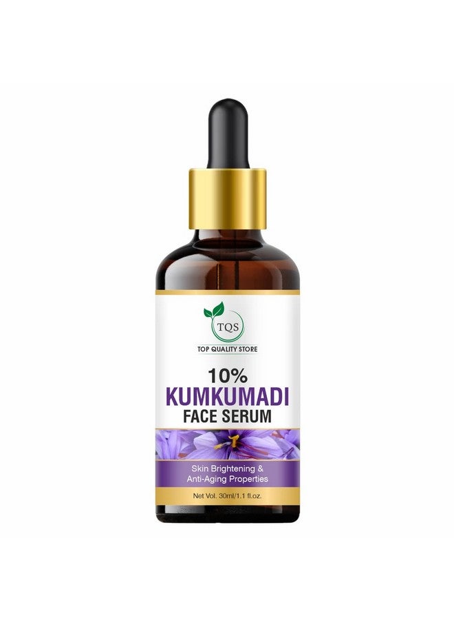 TQS Kumkumadi Face Serum, 10% Concentration, 30ml, For Complexion Improvement - Image 1