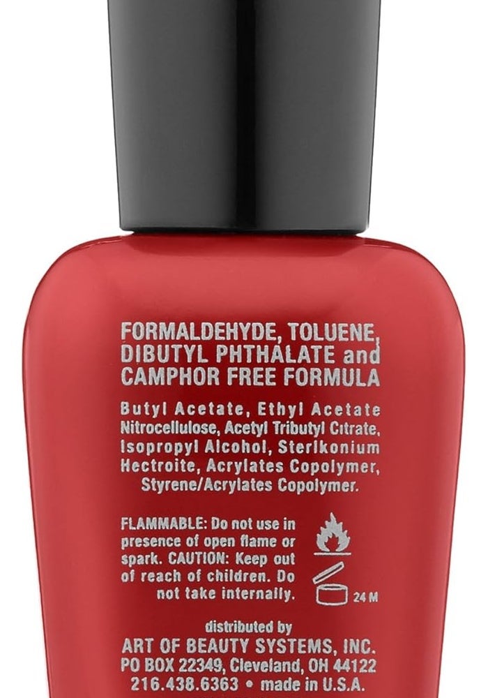 Zoya Nail Polish Carmen - 15ml Glossy Red Lacquer - Image 4