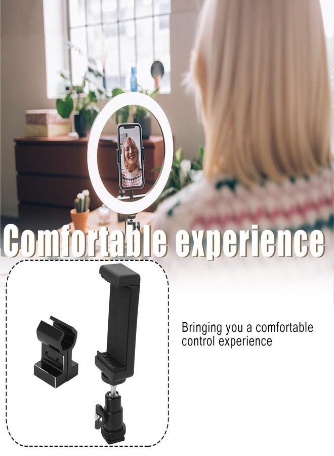 lvifloae Universal Phone Mount for Traxxas TX TQi Adjustable Stable Transmitter Phone Mount Metal Holder Base Bracket Traxxas Controller for Phones Over 5.5 Inch (Black) - Image 5