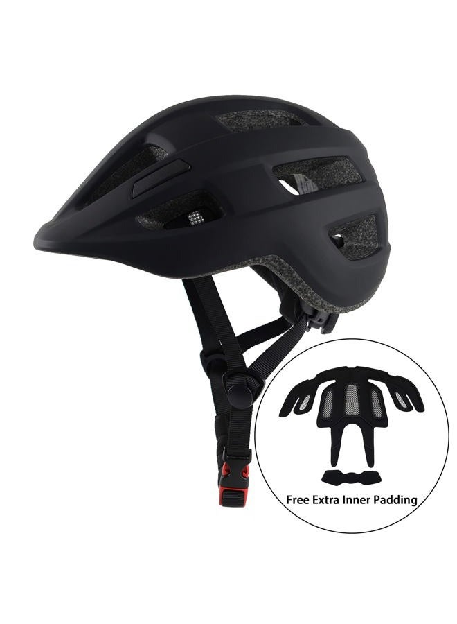 TLAMEE Kids Bike Helmet for Ages 1-8 Years, Adjustable Toddler Boys and Girls Helmets, Lightweight Child Infant Bicycle Cycling Scooter Sports Helmet 48-54cm Black - Image 2