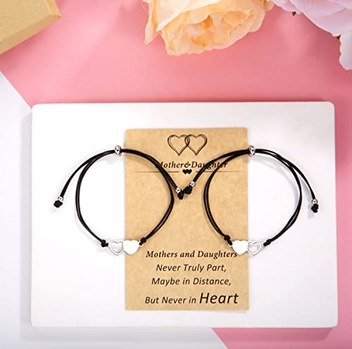 DESIMTION Mothers Day for Daughters from Mom, Mother Daughter Bracelets Set for 2 Mothers Day Gifts for Mom from Daughter - Image 2