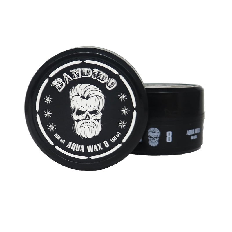 BANDIDO Bandido Aqua Wax 8  2Pack  ExtraStrong Hold  Mens Hair Wax Long Lasting Hold Easy to Manage  150ml  507oz