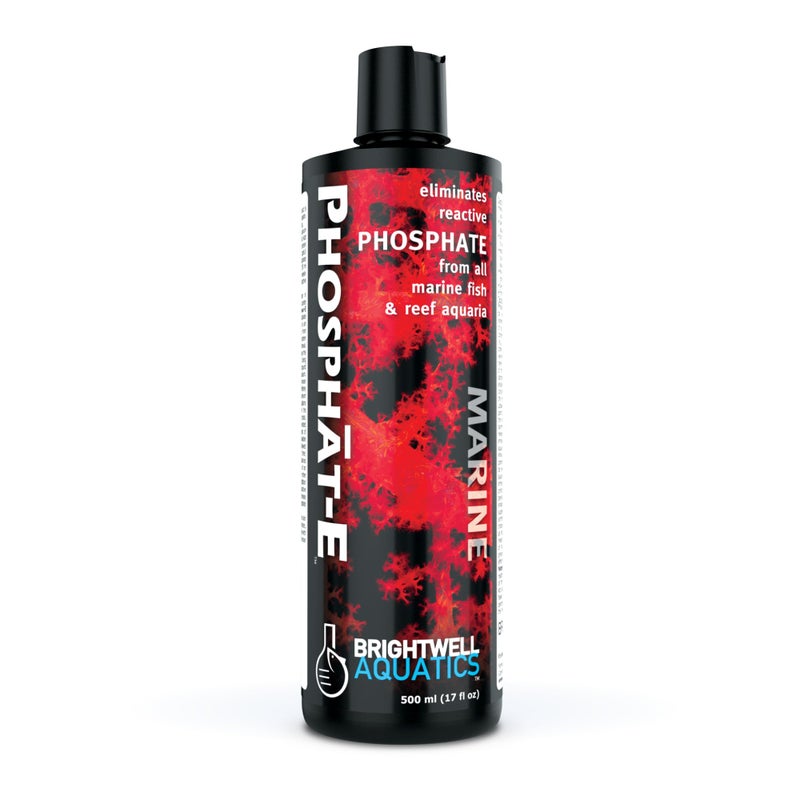 Brightwell Aquatics Phosphat-E Liquid Phosphate Remover for Marine Fish and Reef Aquariums - Aquarium Water Treatments, 16.9 fl oz - Image 1