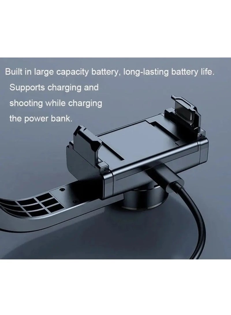 R15 Smartphone Gimbal Stabilizer with Extendable Bluetooth Selfie Stick and Tripod Stand Multi-Function Remote Control 360 Degree Auto Rotation - Image 5