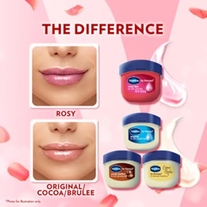 Vaseline lip balm therapy, rosy lips - 7g - Image 4