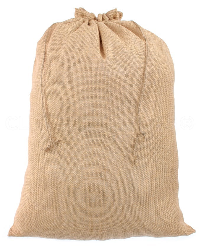 18 X 24 BURLAP BAGS 6 PACK 18X24 INCH JUTE BURLAP DRAWSTRING SACKS