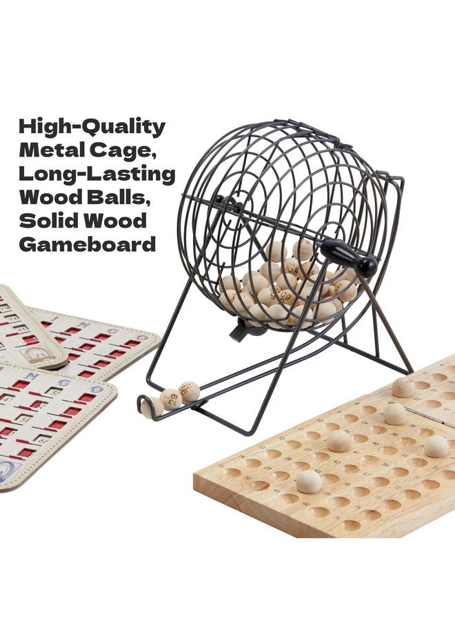 Front Porch Classics State Fair Bingo Deluxe Edition - Craftsmanship for an Authentic Retro-Style Experience - Intergenerational Fun for Friends and Family, 10x11x14 in - Image 2