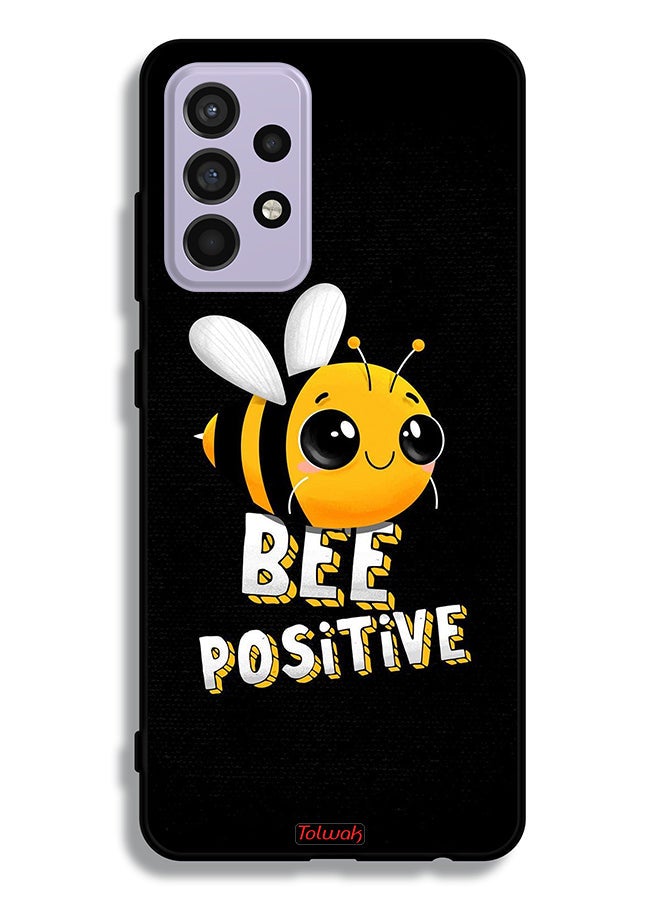 Tolwak Samsung Galaxy A52s 5G Protective Case Cover Bee Positive - Image 1