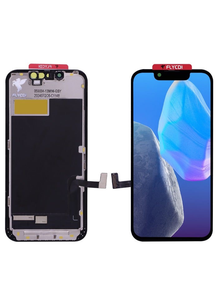 FLYCDI For iPhone 13 Mini LCD Display Screen Replacement Kit with Installation Tools, High Brightness, Wide Color Gamut, Mobile Phone Repair Parts - Image 1