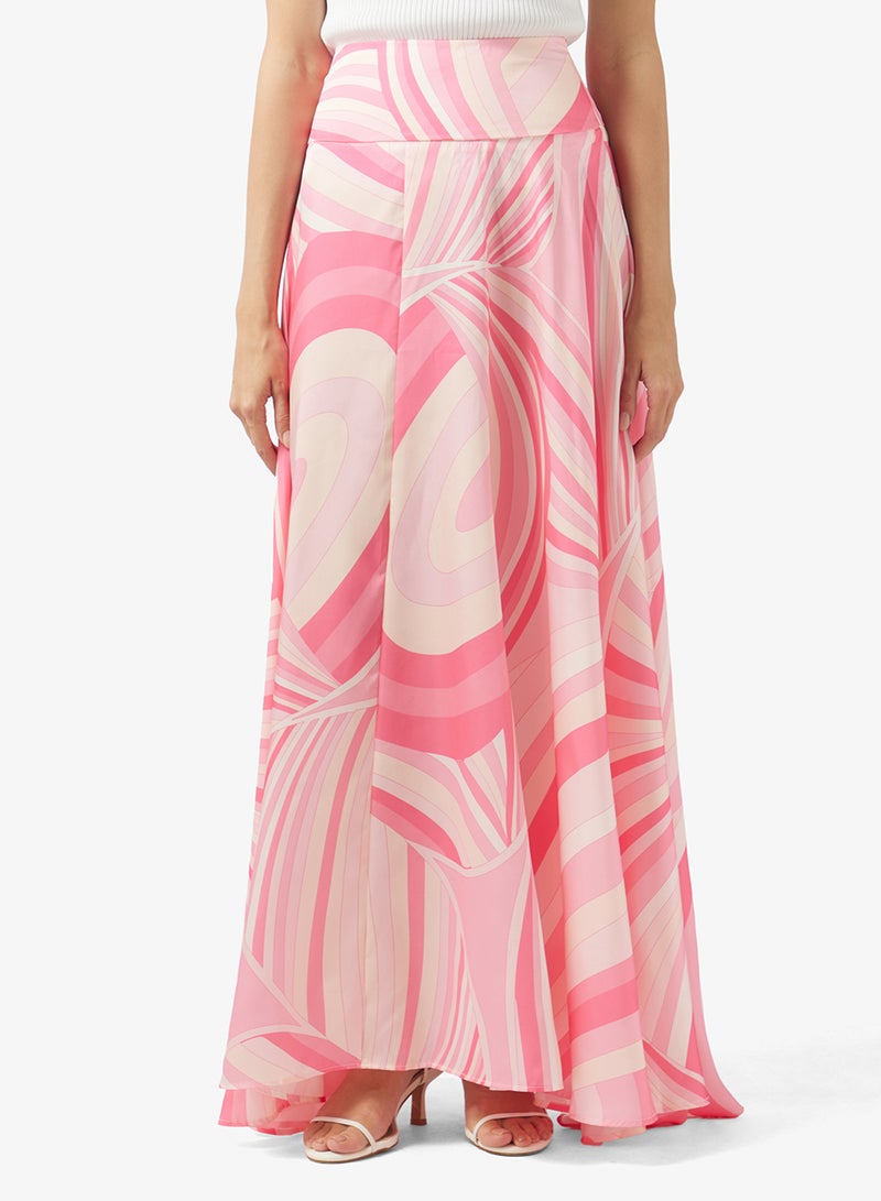 ELLA Print Blouse & Skirt Set - Image 4