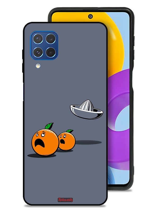 Tolwak Samsung Galaxy F62 Protective Case Cover Minimalism Digital Art Humor - Image 1