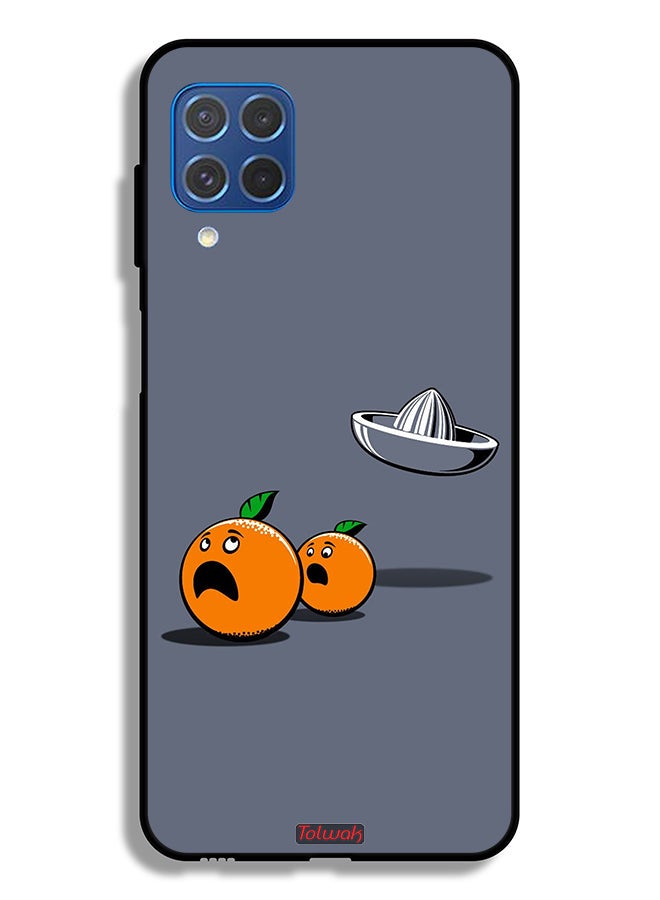 Tolwak Samsung Galaxy F62 Protective Case Cover Minimalism Digital Art Humor - Image 2