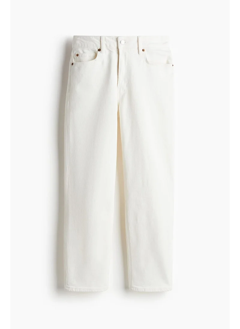 H&M Slim Straight High Ankle Jeans
