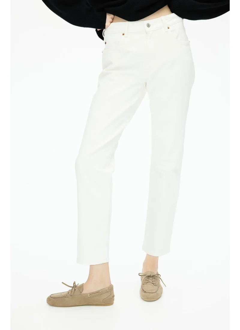 H&M Slim Straight High Ankle Jeans