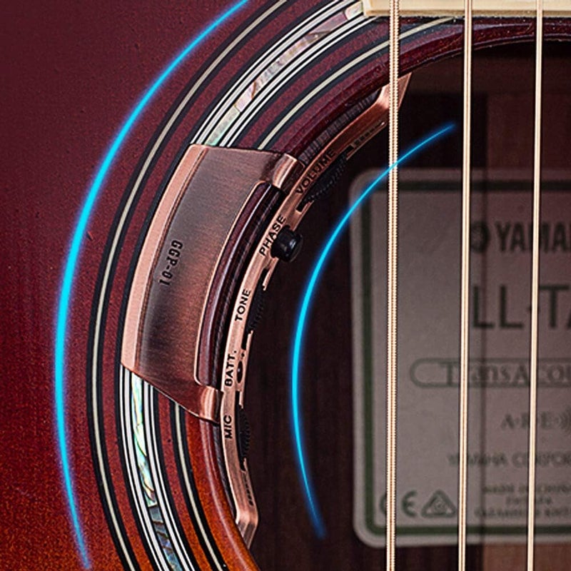 Guitto Guitar Pickup - Guitar Soundhole Double Pickup for Classic Acoustic Guitar GGP-01 - Image 5