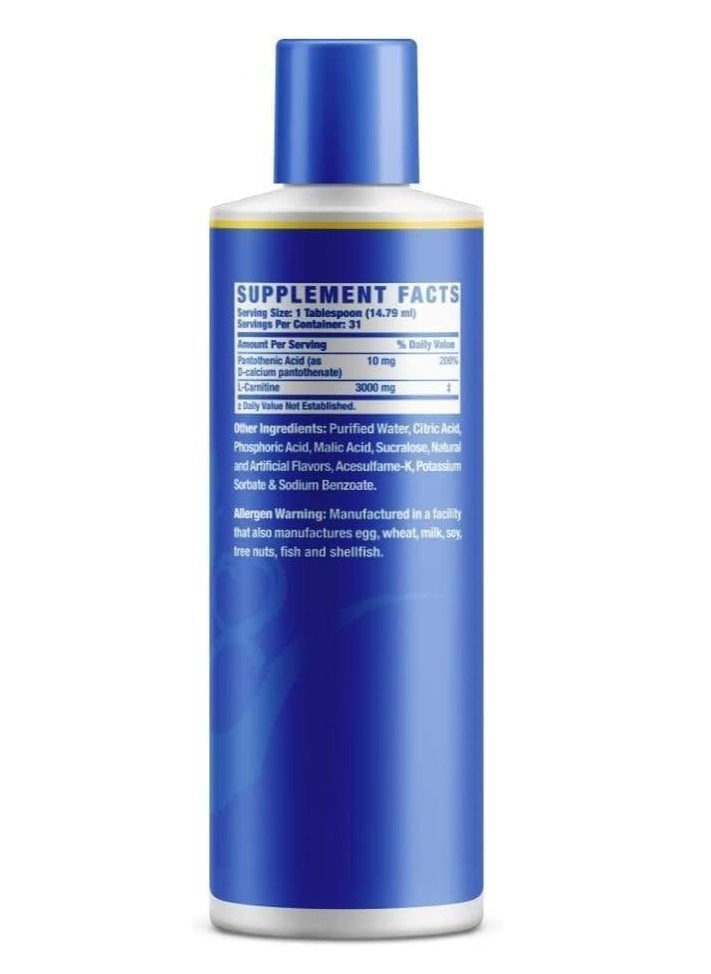 RONNIE COLEMAN - Ronnie Coleman Signature Series L-Carnitine 3000 Mg Liquid 473 ml Orange Smash - Image 1