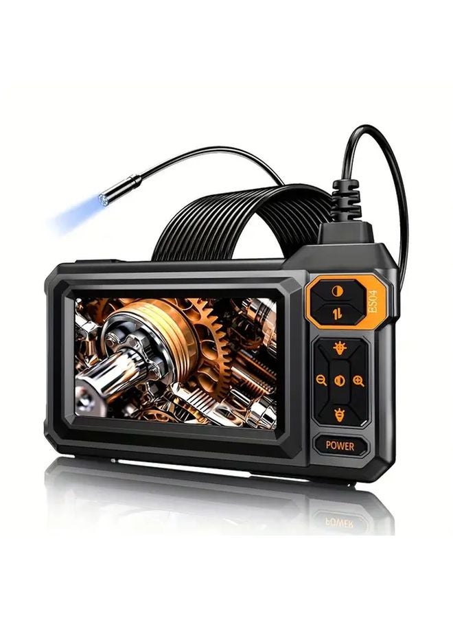 HD 8mm 4 3 Inch IPS Screen Inspection Camera 5m Snake Cable IP67 Waterproof For Pipeline - Image 1
