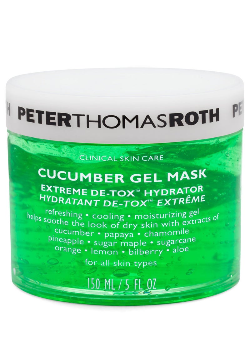PETER THOMAS ROTH - Cucumber Gel Mask Extreme De-tox Hydrator 5 Oz - Image 1
