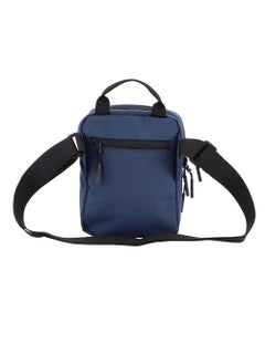 Discovery Discovery SHIELD RPET Polyester Utility Bag Blue, Zipper Compartment Casual Shoulder Bag For Men And Women Removable Shoulder Strap Secure RFID Pocket  - Image 3