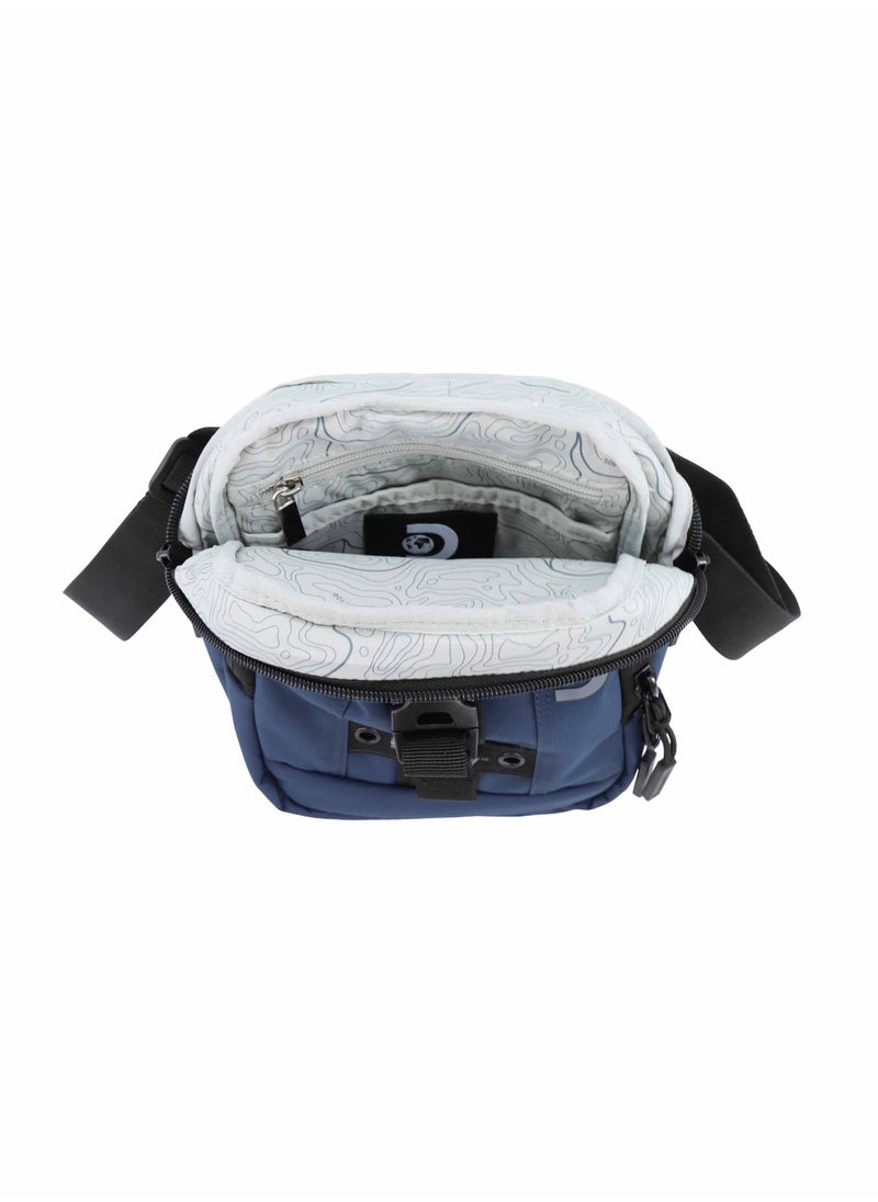 Discovery SHIELD RPET Polyester Utility Bag Blue, Zipper Compartment Casual Shoulder Bag For Men And Women Removable Shoulder Strap Secure RFID Pocket - pzsku/Z945592F4925DEF7ADD80Z/45/_/1721992013/e91803f3-f709-4236-aa10-fd6e2ce4e06b