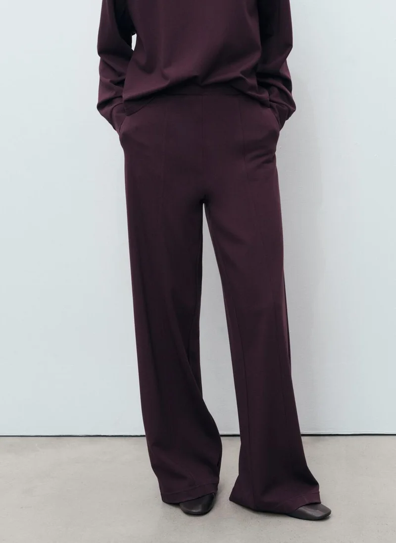 MANGO Jogger trousers with elastic waist