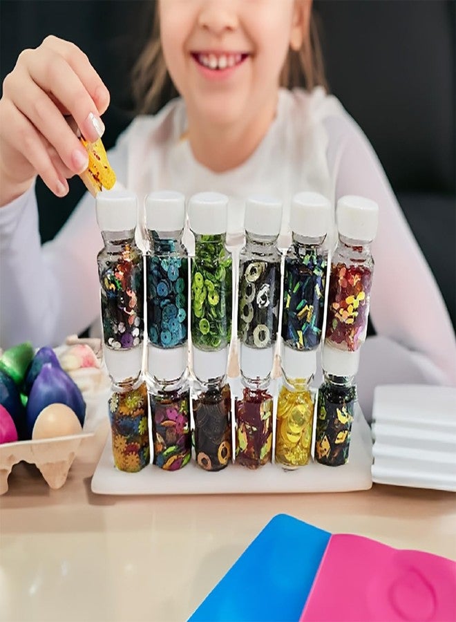 ARTBOX 12 Bottles DIY Art and Craft Hobby Decoration Items for Kids and Adults School, Home, Birthday Gifts and Return Gift Ideas (12 Assorted Bottles) - Image 5