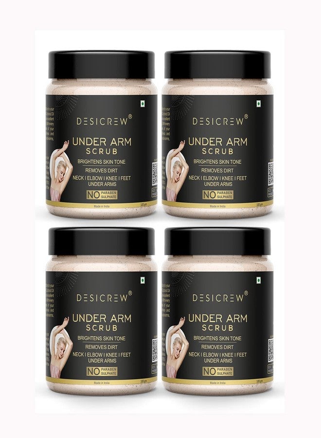 Desicrew UnderArms Scrub Tan Removal Removes Dirt & Dark Spot Removal 400 Gm Scrub (400 g) - Image 1