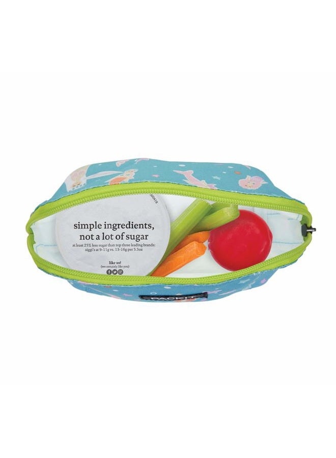 PACKIT Freezable Snack Bag, Mermaids, Built with EcoFreeze Technology, Foldable, Reusable, Zip Closure Locks in Cool Dry Air, Perfect for Babies, Kids, Adults of all Ages, and Fresh Snacks On the Go - Image 5