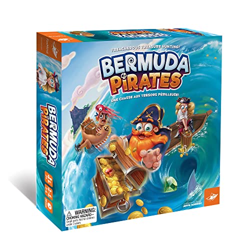 FoxMind, Bermuda Pirates Magnetic Board Game for Kids, Captivating Pirate Adventure for Family and Friends - Image 1