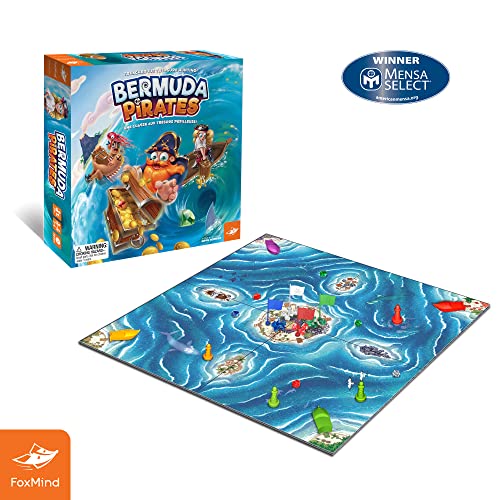 FoxMind, Bermuda Pirates Magnetic Board Game for Kids, Captivating Pirate Adventure for Family and Friends - Image 2