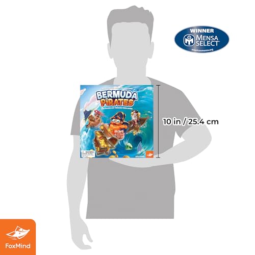 FoxMind, Bermuda Pirates Magnetic Board Game for Kids, Captivating Pirate Adventure for Family and Friends - Image 3