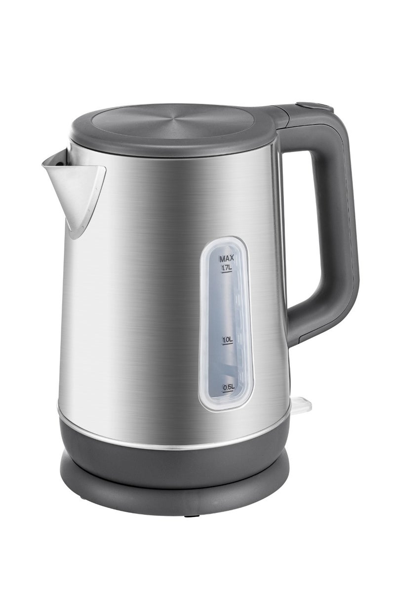 ELBA - 1.7L Electric Kettle - 360° Rotational Base - Auto Shut-off - LED Indicator - Stainless Steel - Italian Technology - Image 2