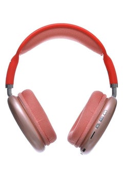 P9 Headphone Wireless P9 - Elegant Pink with Hidden Mic  - Image 1