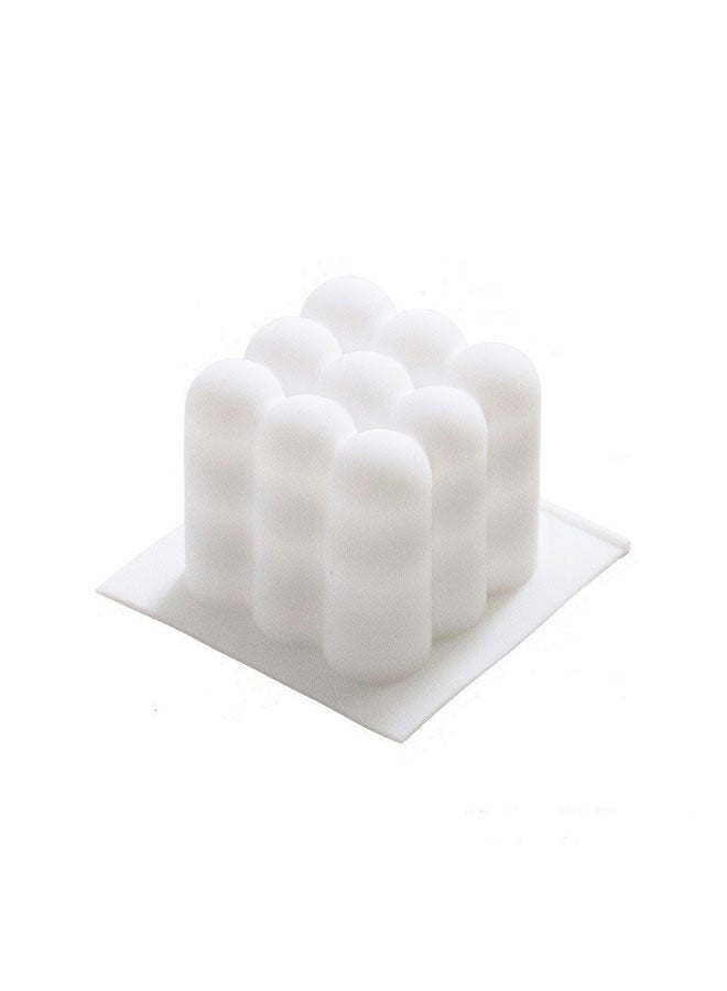 6 Pack Silicone Candle Molds Set, 3D DIY Handmade Soap Moulds, Soy Wax Aromatherapy Plaster Moulds, Yarn Ball Bubble Candle Making Molds, 3D Rose Silicone Mold, Cake Ornament Mould, Candle Making Kits for DIY Crafts Making Handicrafts Candle Decorations - Image 4