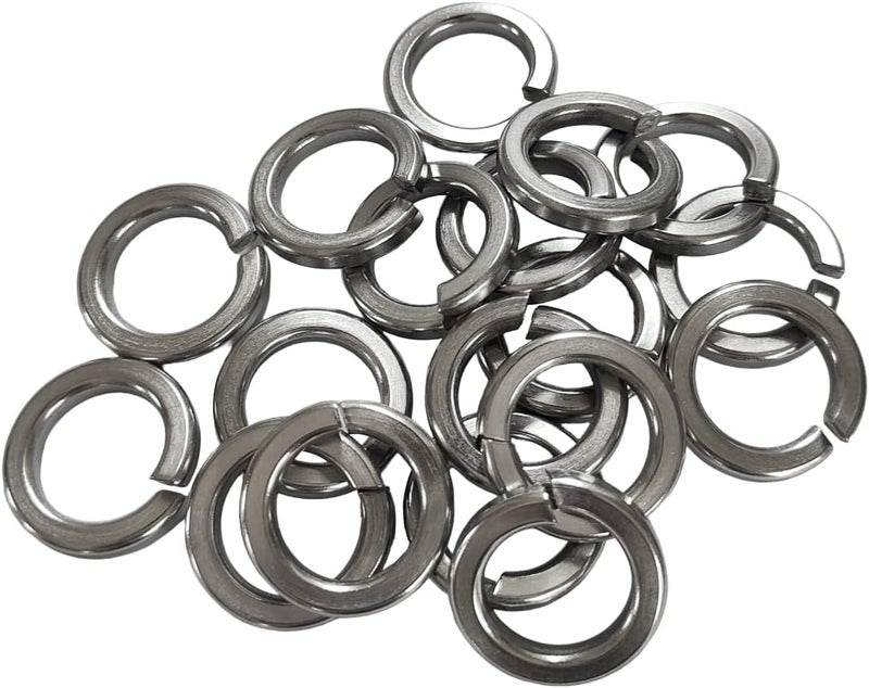 NACX M20 Split Lock Washer, 304 Stainless Steel Spring Lock Washer, 18Pcs - Image 1