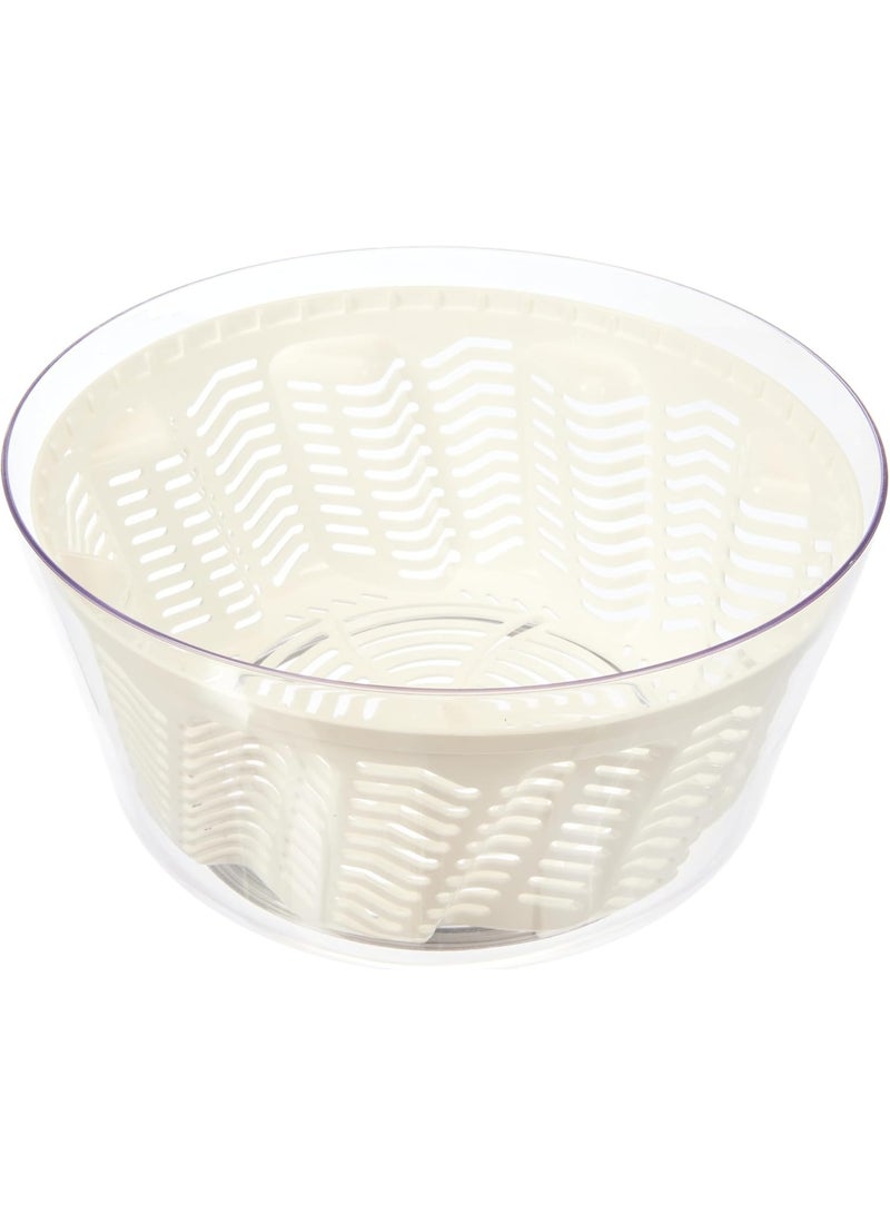 zyliss Easy Spin Salad Spinner 26cm White - Image 2