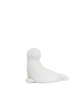 Les Deglingos Glissou the Seal Plush - White  - Image 1