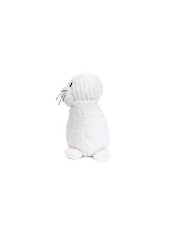 Les Deglingos Glissou the Seal Plush - White  - Image 4