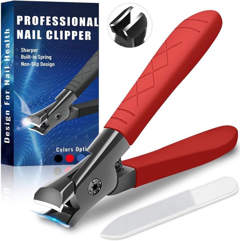 BLESWIN Professional Nail Clipper Set for Thick Nails - Image 1