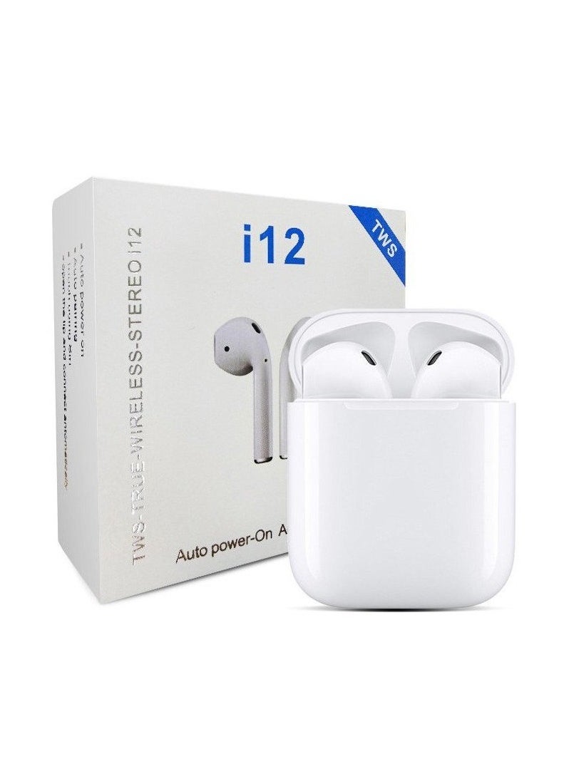 TWS - I12 Tws Mini Bluetooth Headphones Sport Sweatproof True Wireless - Image 1