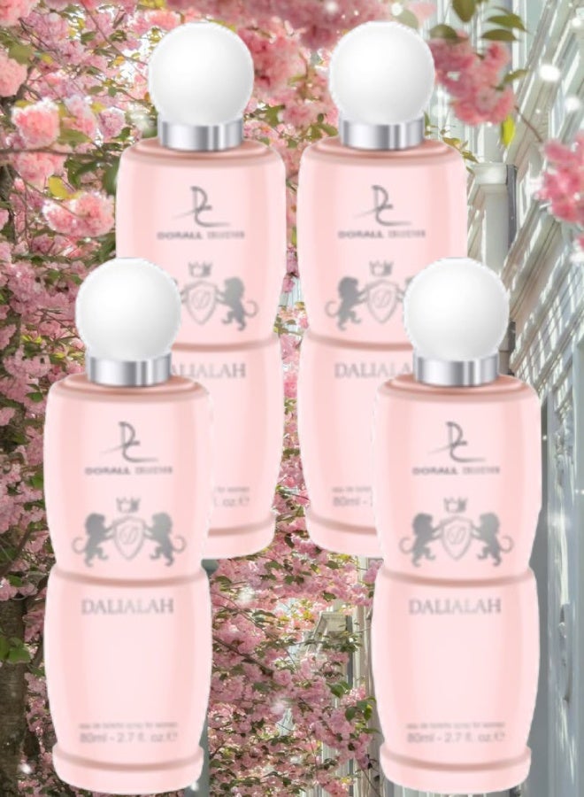 DORALL COLLECTION 4 Pieces Dalialah Perfume 80ML - Image 1