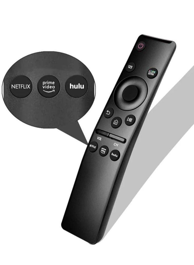 Compatible Replacement Remote Control for Samsung Smart TV / Black - Image 2