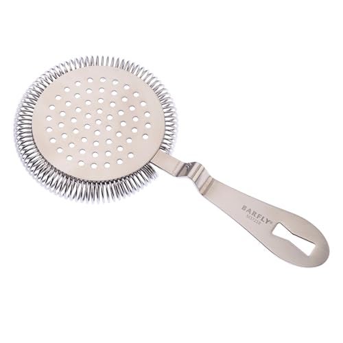 Barfly Deluxe Antique Hawthorne Spring Strainer Stainless Steel - Image 3