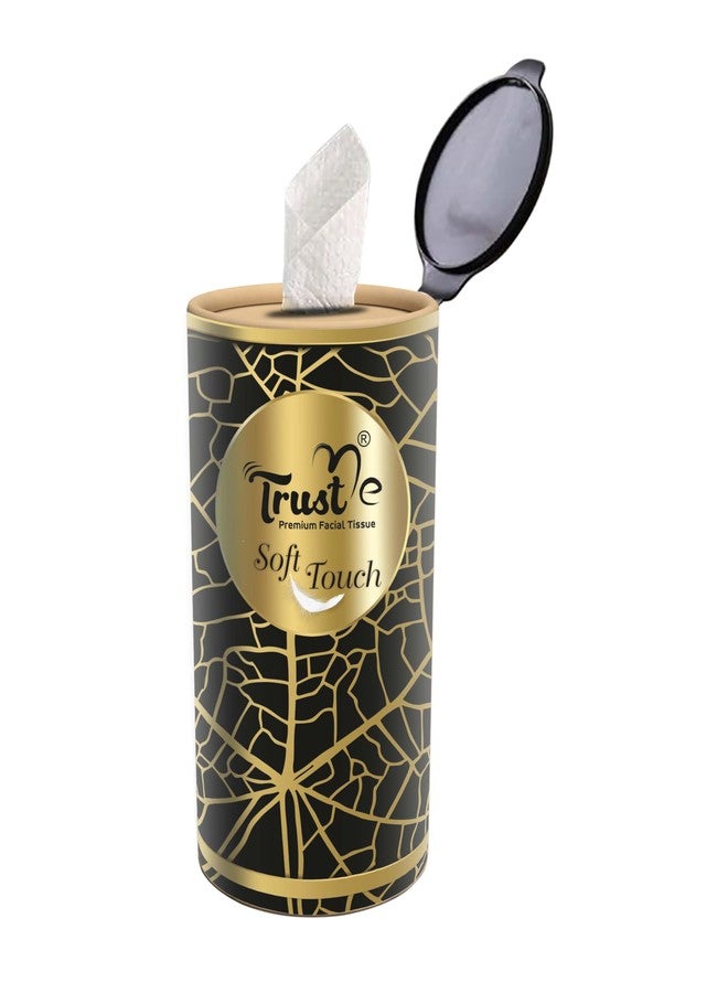 TRUST ME ورق وجه فاخر من تراست مي في علبة أنبوبية ورقية 14x20 سم 50N ناعم (عبوة من 6 قطع) - Image 5