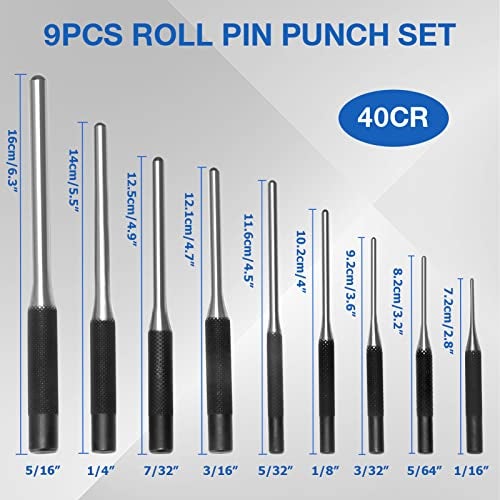 BULLTOOLS Precision Screwdriver Set, 100-Piece Torque Screwdriver Engineering Repair Kit, Roll Pin Punch Set with Magnetic Screwdriver Handle and Storage Case for Maintenance - Image 4