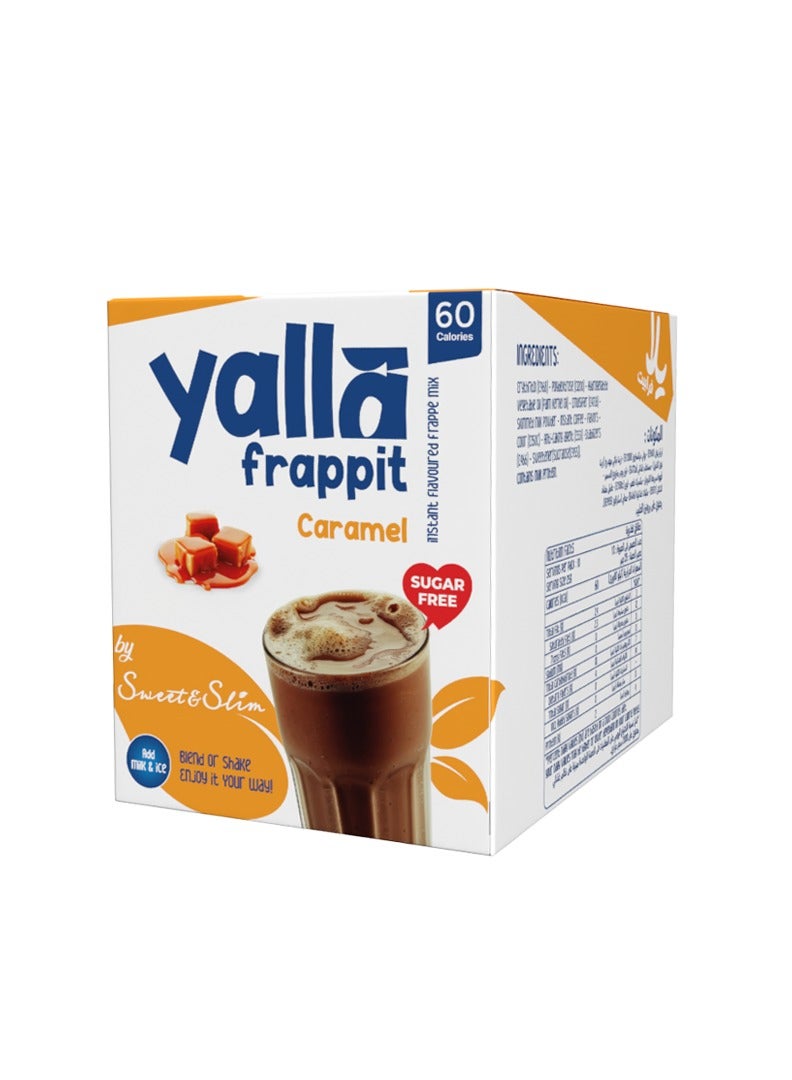 Yalla Frappit – Sugar free Caramel – by Sweet and Slim-box 10 sachet